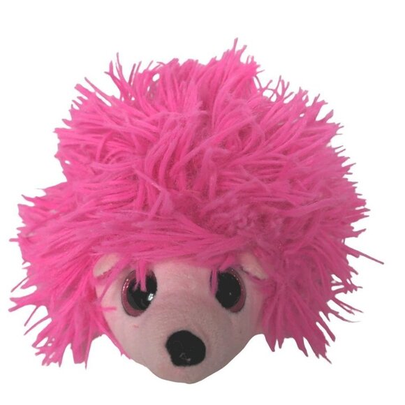 Ty Beanie Boo Lilly Pink Hedgehog Plush Stuffed Animal 2014 6" - Picture 2 of 8